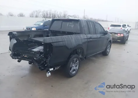 2025 Honda Ridgeline Trailsport z USA, uszkodzony, nr VIN 5FPYK3F68SB006327